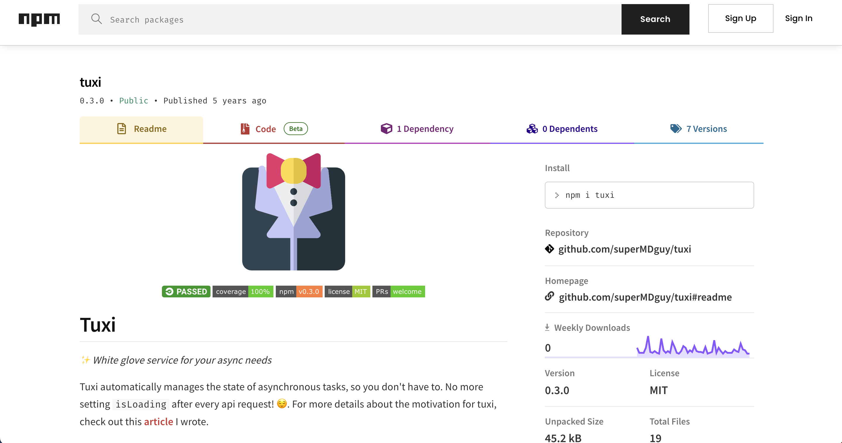 Site Screenshot